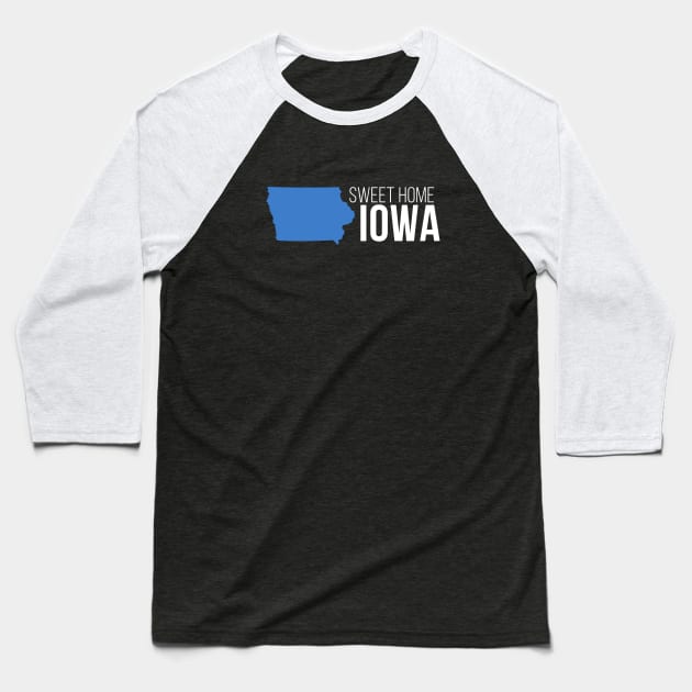 Iowa Home Baseball T-Shirt by Novel_Designs